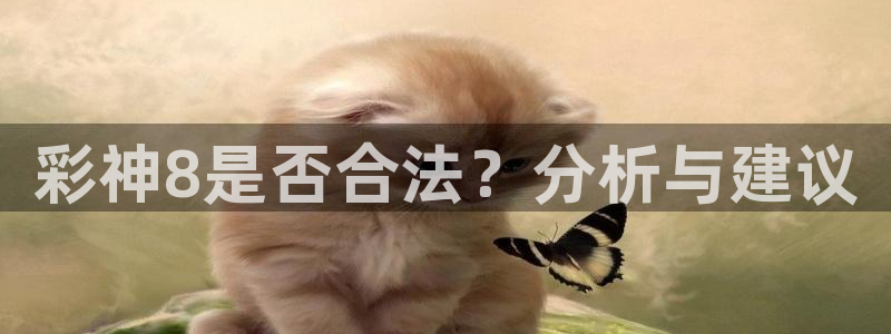 7790必发集团体育：彩神8是否合法？分析与建议